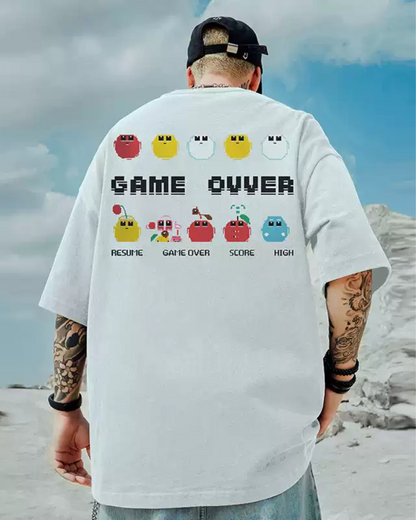 Bold Game Over Tee -  available in black white coffee - Bold Game Over Tee - Stylish Urban Casual Wear - View 4