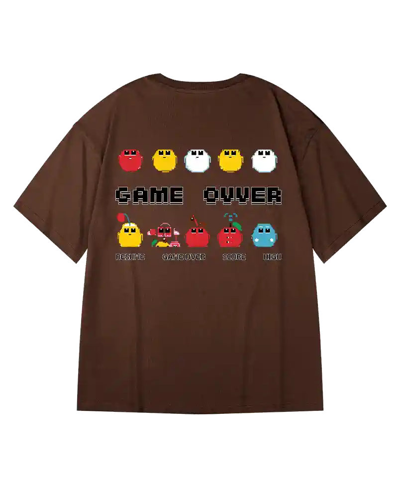 Bold Game Over Tee -  polyester cotton spandex tee - Bold Game Over Tee - Stylish Urban Casual Wear - View 7