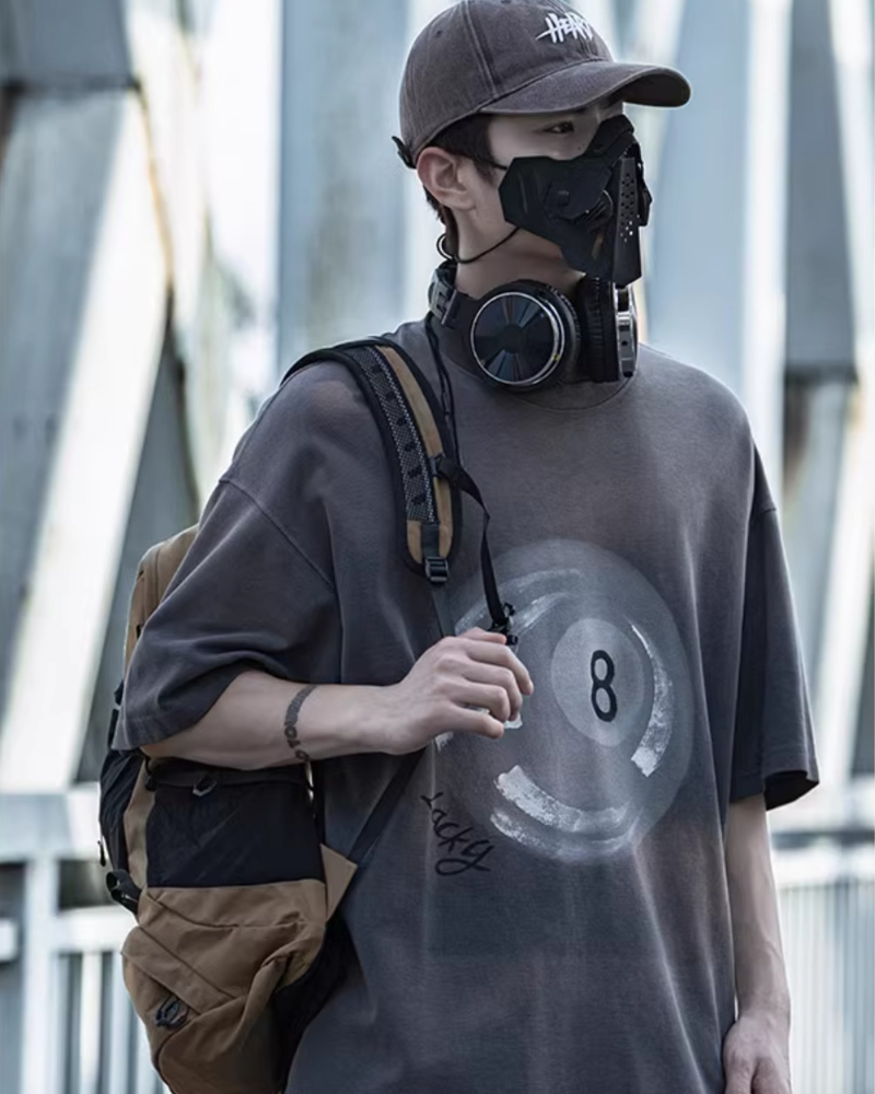 Bold Graphic Tee -  casual shirt - Bold Graphic Tee for a Striking Streetwear Look - View 5