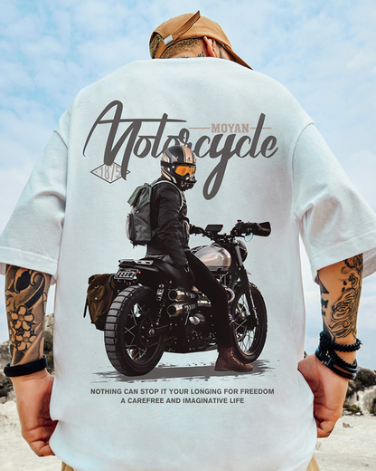 Bold Oversize Biker Tee - bold oversize biker tee - Oversize Biker Tee for Stylish Streetwear - View 2