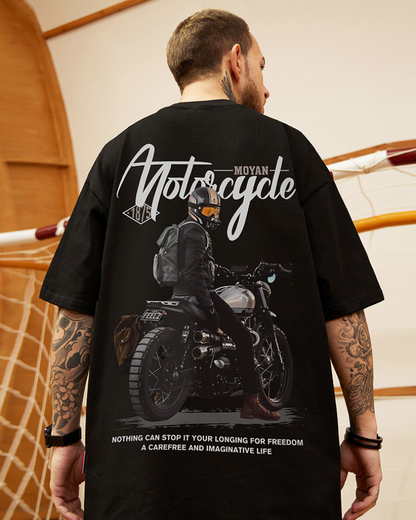 Bold Oversize Biker Tee -  oversize t-shirt - Oversize Biker Tee for Stylish Streetwear - View 5