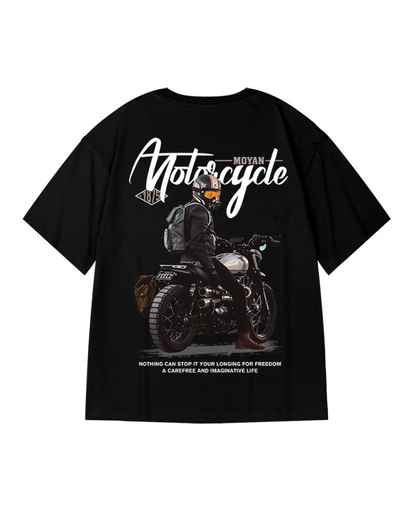 Bold Oversize Biker Tee -  relaxed fit streetwear - Oversize Biker Tee for Stylish Streetwear - View 6