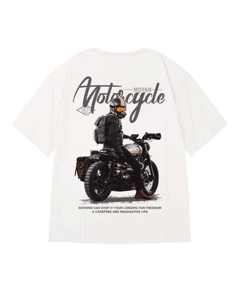 Bold Oversize Biker Tee -  streetwear - Oversize Biker Tee for Stylish Streetwear - View 7