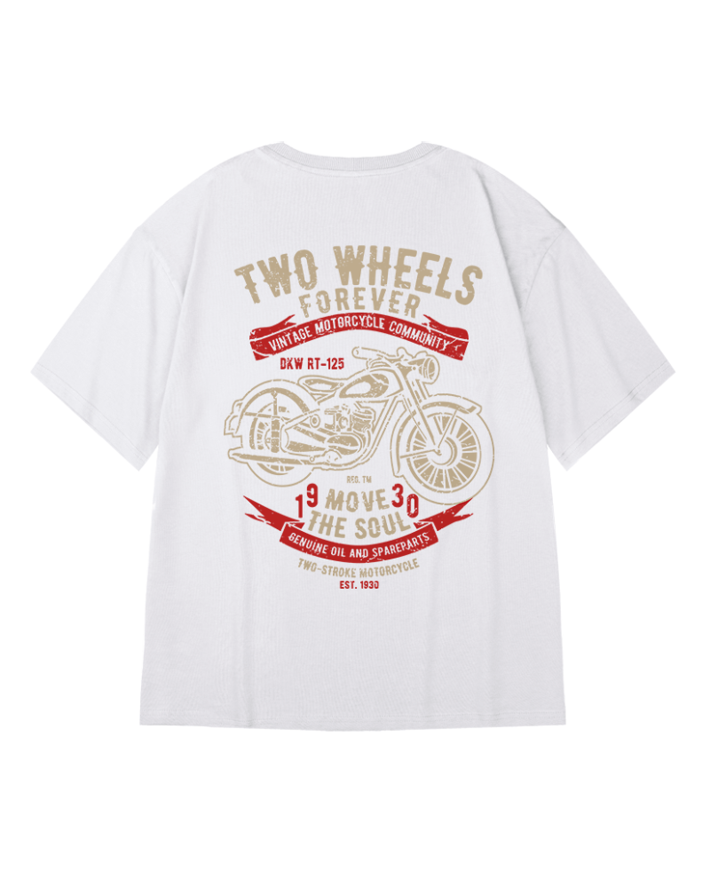 Bold Oversized Biker Tee -  techwear casual shirt - Bold Oversized Biker Tee for Urban Style - View 7