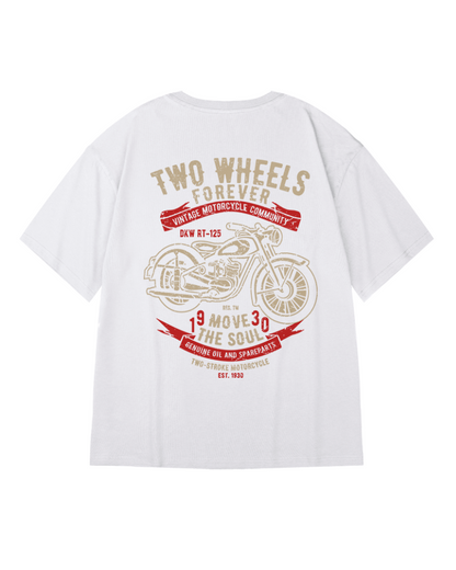 Bold Oversized Biker Tee -  techwear casual shirt - Bold Oversized Biker Tee for Urban Style - View 7