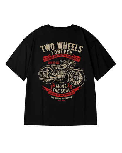 Bold Oversized Biker Tee -  techwear - Bold Oversized Biker Tee for Urban Style - View 6