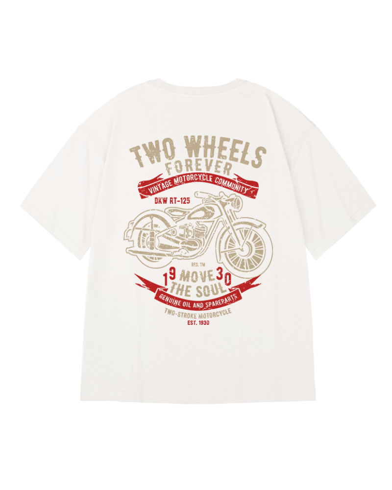 Bold Oversized Biker Tee -  urban fashion - Bold Oversized Biker Tee for Urban Style - View 8