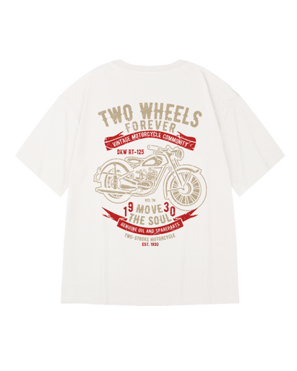 Bold Oversized Biker Tee -  urban fashion - Bold Oversized Biker Tee for Urban Style - View 8