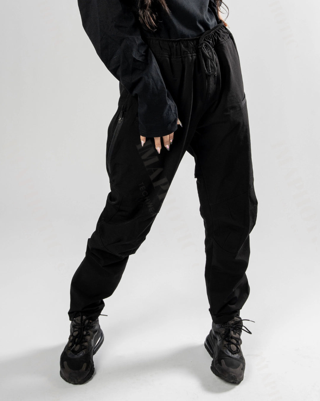 Breathable & Wind-Resistant Nylon Pants -  nylon pants - Breathable and Wind-Resistant Nylon Pants for All Seasons - View 4