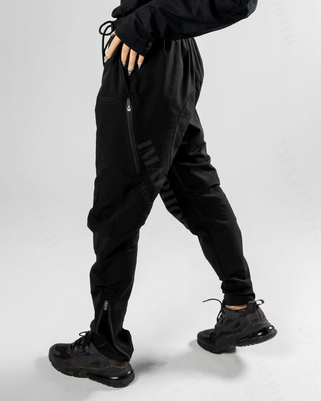 Breathable & Wind-Resistant Nylon Pants - Summer Techwear - Breathable and Wind-Resistant Nylon Pants for All Seasons - View 3