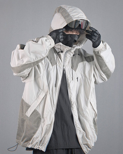 Breezy Hooded Sun Protection Jacket - breathable outdoor jacket - Breezy Hooded Sun Protection Jacket for Outdoor Comfort - Main view