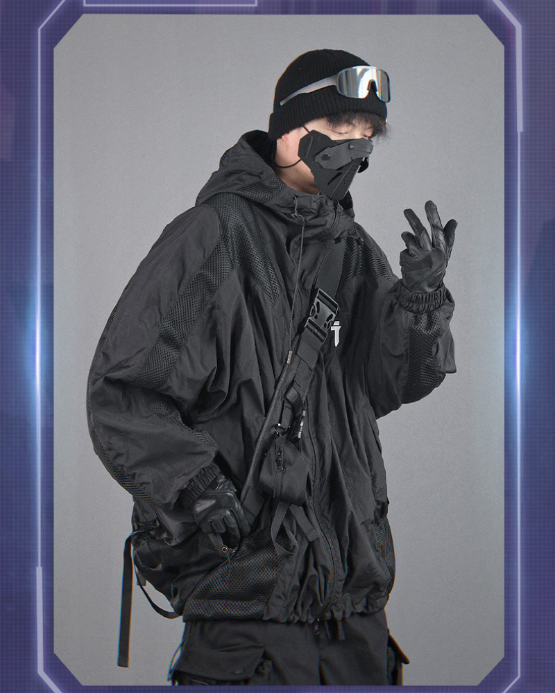 Breezy Hooded Sun Protection Jacket -  nylon sun jacket - Breezy Hooded Sun Protection Jacket for Outdoor Comfort - View 5