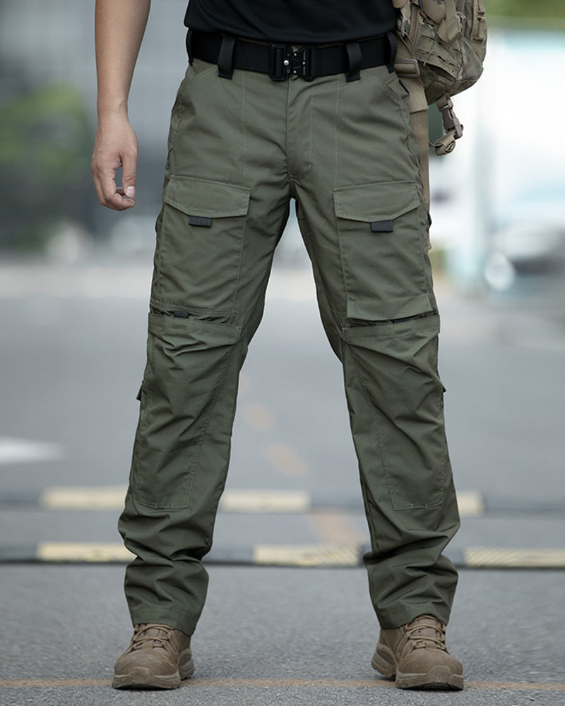Camo Cargo Pants for Adventurers -  adventure wear - Camo Cargo Pants for Outdoor Adventures and Comfort - View 3