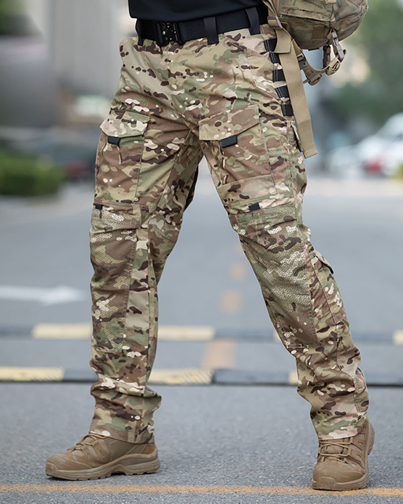 Camo Cargo Pants for Adventurers - camo pants - Camo Cargo Pants for Outdoor Adventures and Comfort - View 9