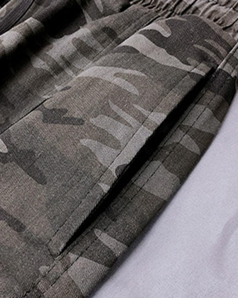Camo Urban Jogger Pants -  cargo joggers - Camo Urban Jogger Pants for Comfort and Versatility - View 11