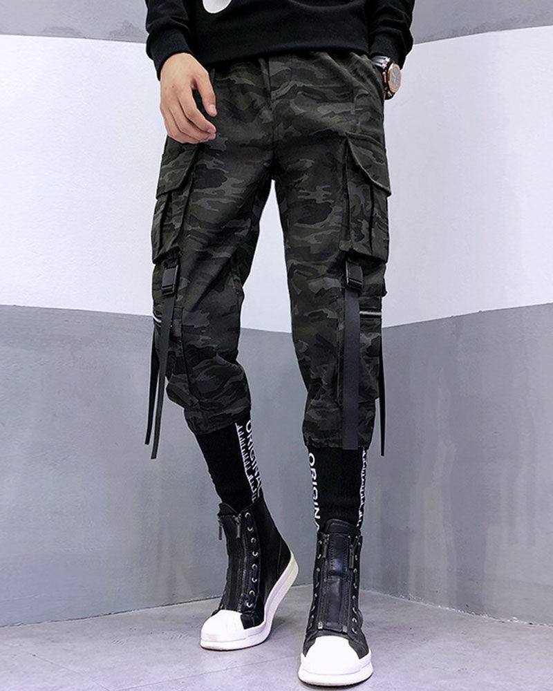 Camo Urban Jogger Pants -  cargo joggers - Camo Urban Jogger Pants for Comfort and Versatility - View 4