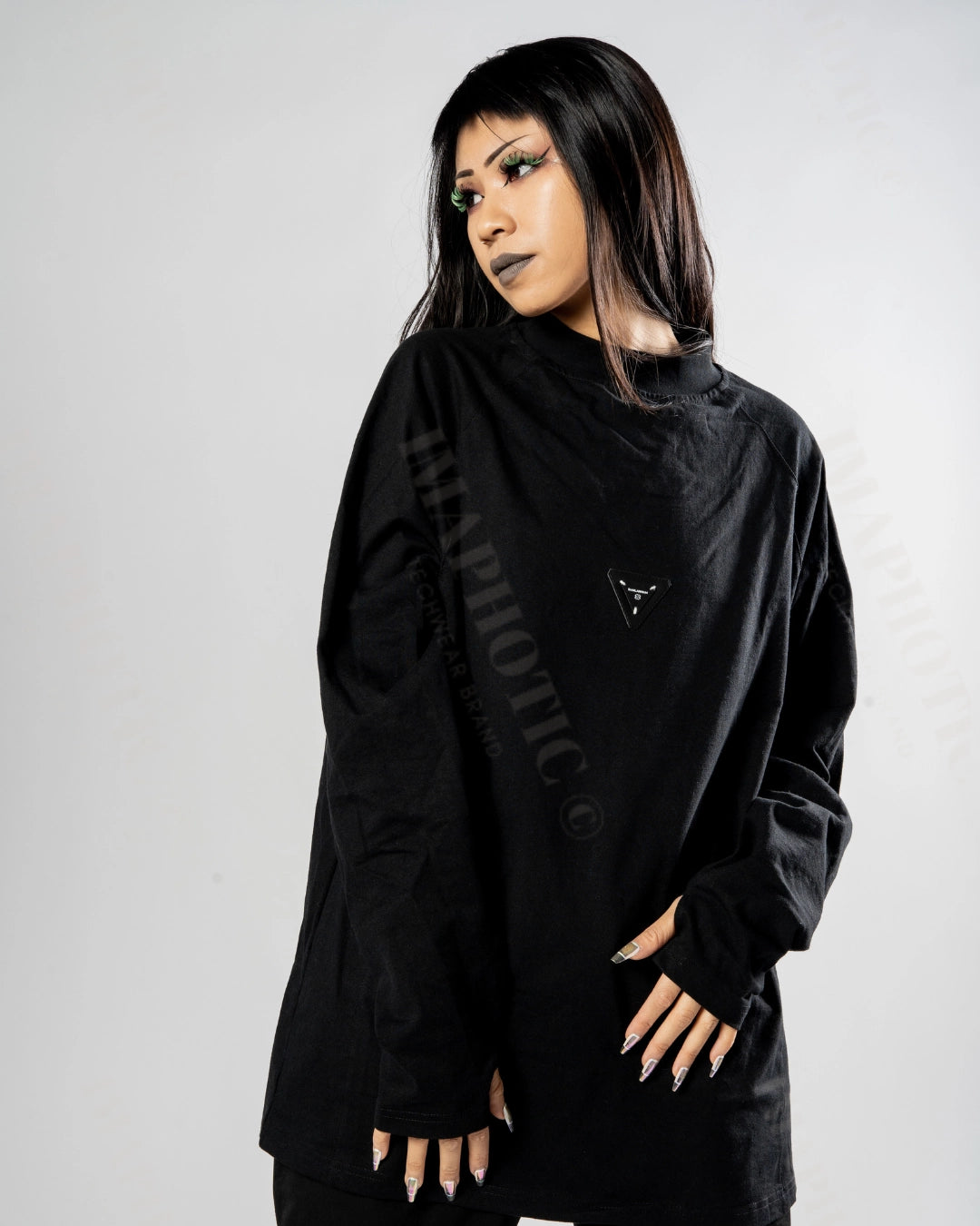 Casual Long-Sleeved Sweatshirt -  cotton - Stylish Casual Long-Sleeved Sweatshirt for Everyday Wear - View 5