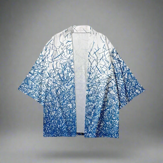 Charming Cerulean Kimono - charming kimono - Charming Cerulean Kimono for Stylish Summer Layering - Main view