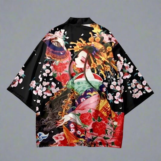 Charming Floral Kimono Jacket - floral kimono - Stylish Floral Kimono Jacket for Every Occasion - Main view