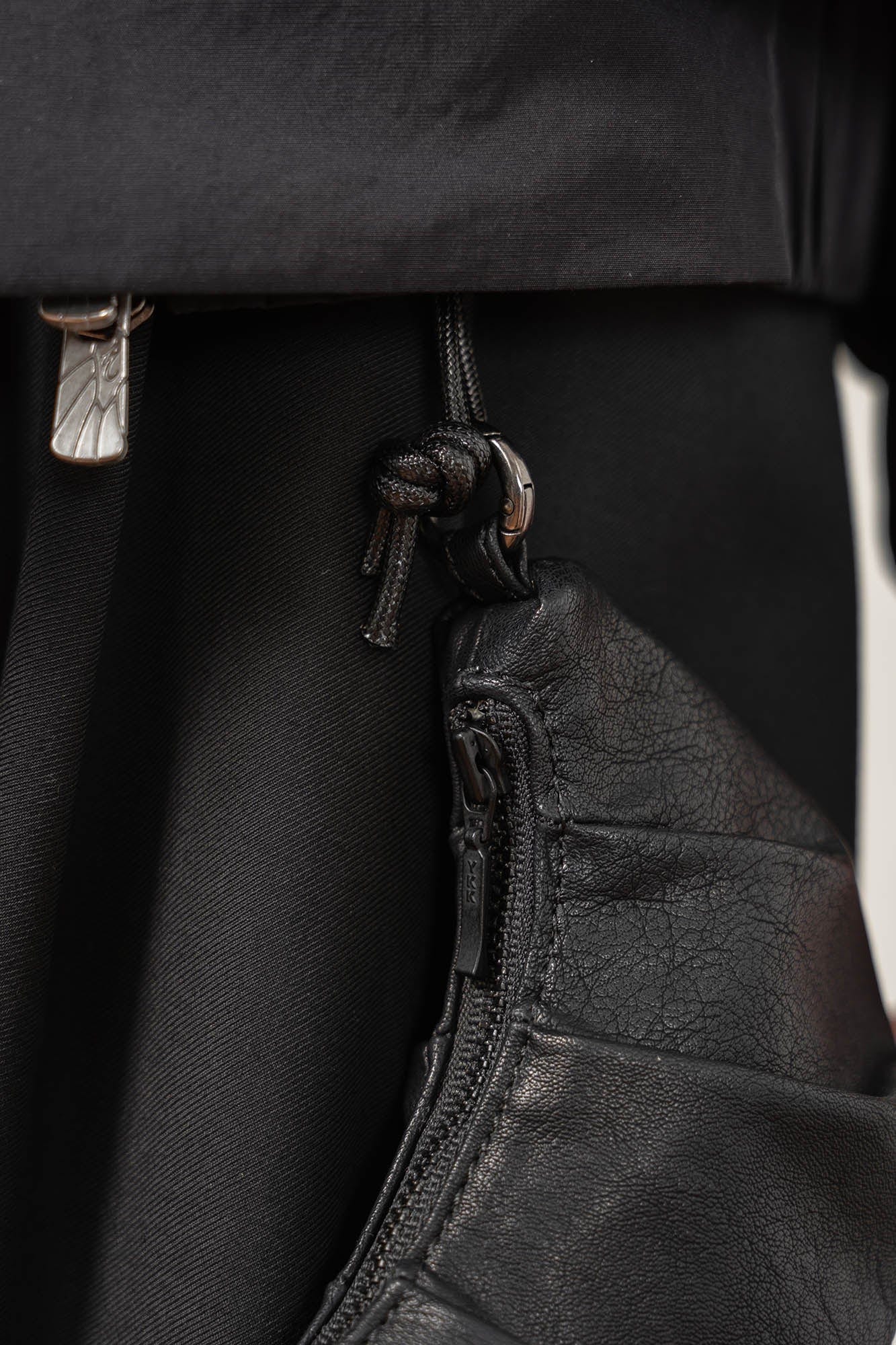 Charming Mini Croissant Coin Purse -  premium leather coin pouch - Charming Mini Croissant Coin Purse with Zipper Closure - View 5