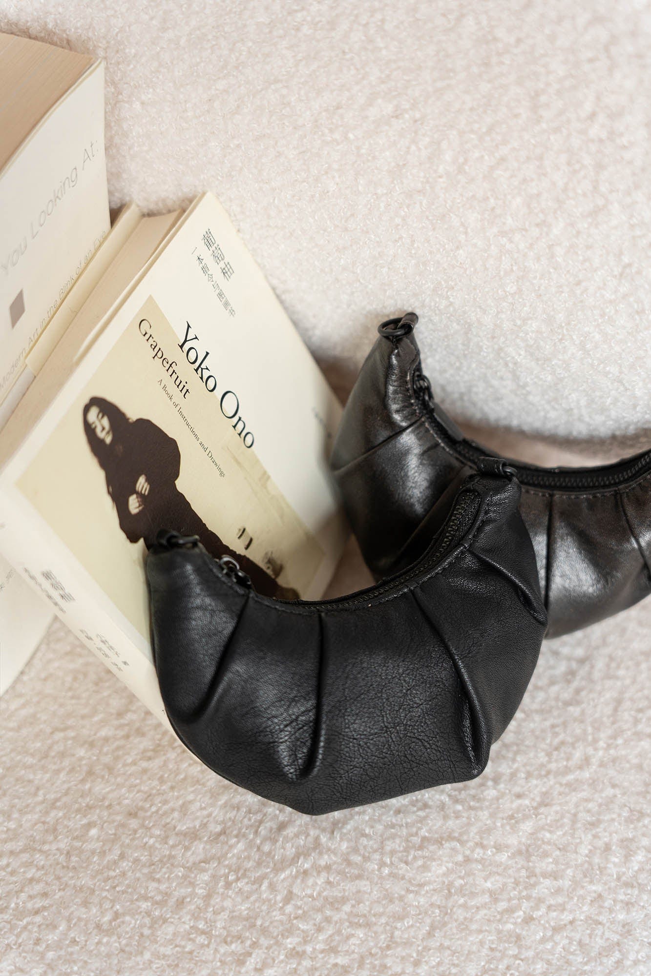 Charming Mini Croissant Coin Purse -  small accessories - Charming Mini Croissant Coin Purse with Zipper Closure - View 13