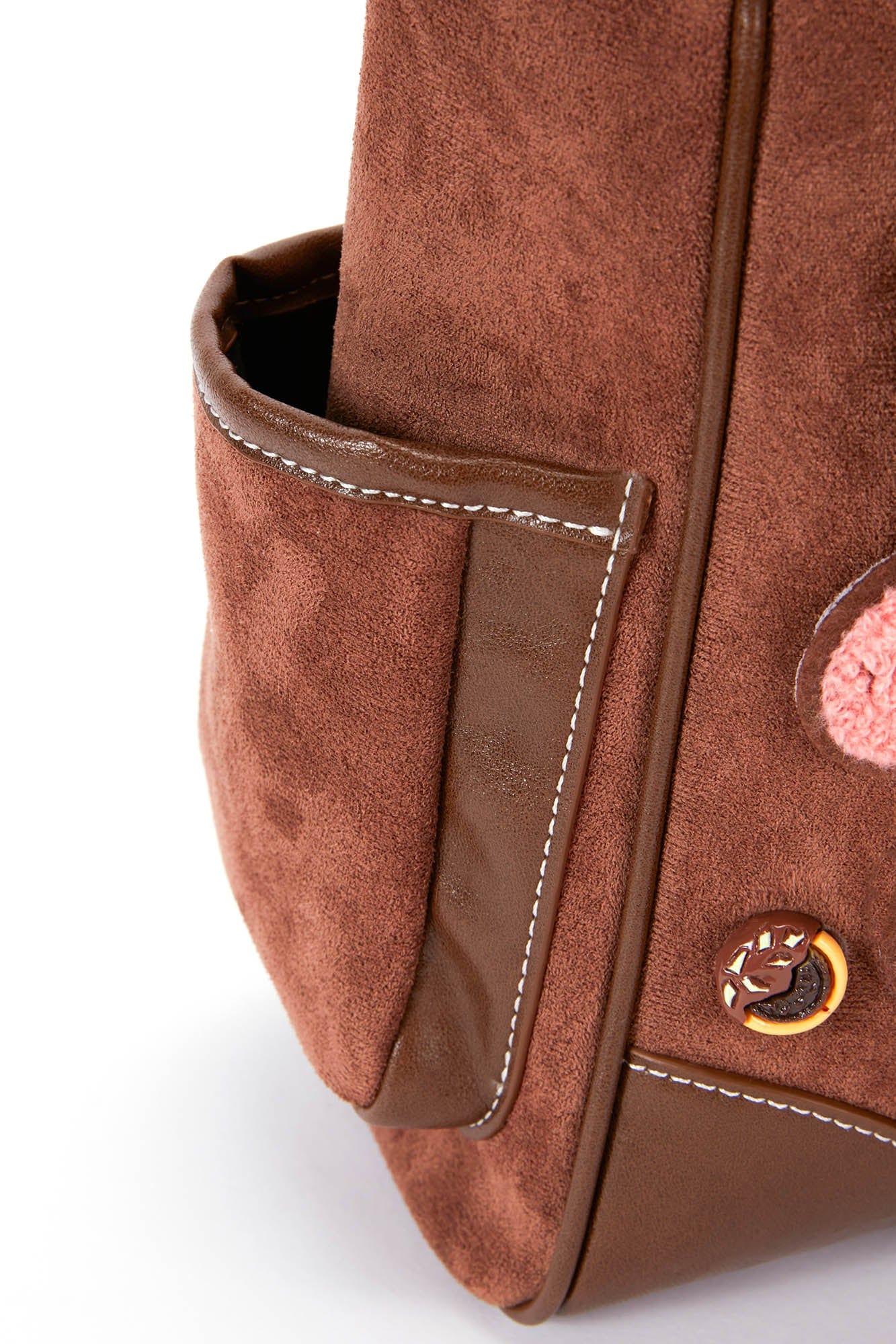 Charming Plush Doll Tote Bag -  streetwear accessory - Charming Plush Doll Tote Bag with Dessert Details - View 14
