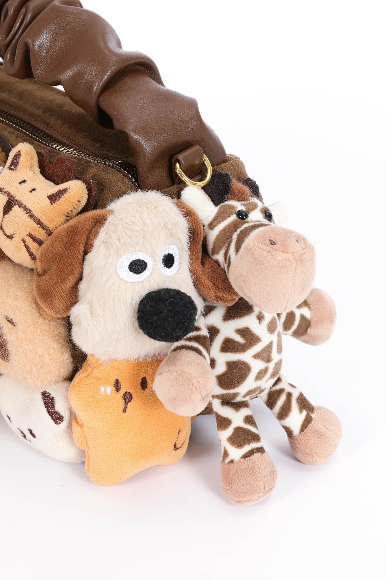 Charming Plush Toy Tote -  forest friends - Whimsical Plush Toy Tote for Organized Adventures - View 15