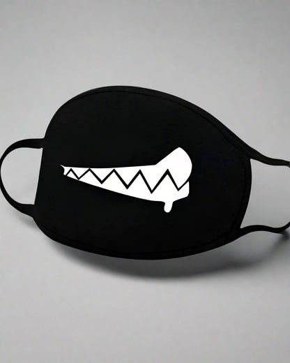 Cheerful Cotton Smile Mask - futuristic face mask - Cheerful Cotton Smile Mask for Urban Techwear Style - Main view