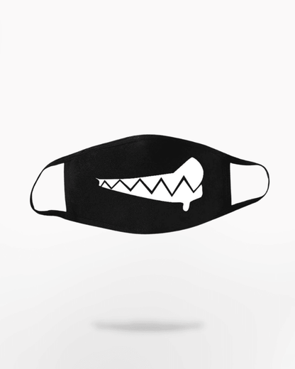 Cheerful Cotton Smile Mask - techwear mask - Cheerful Cotton Smile Mask for Urban Techwear Style - View 2
