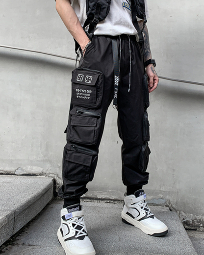Chic Black Cargo Pants -  cargo pants - Chic Black Cargo Pants for Every Occasion - View 4