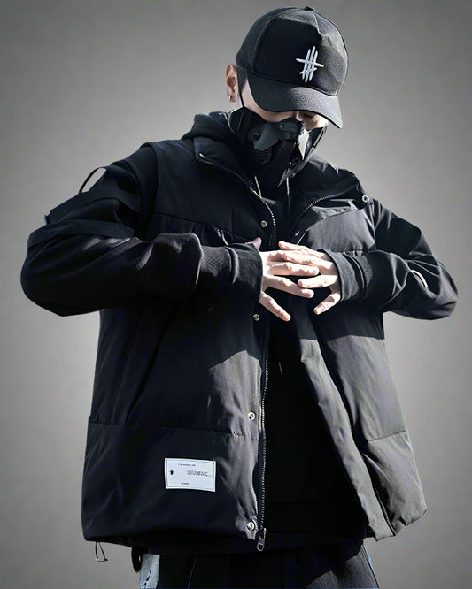 Chic Black Winter Vest - black vest - Chic Black Winter Vest for Stylish Everyday Comfort - Main view