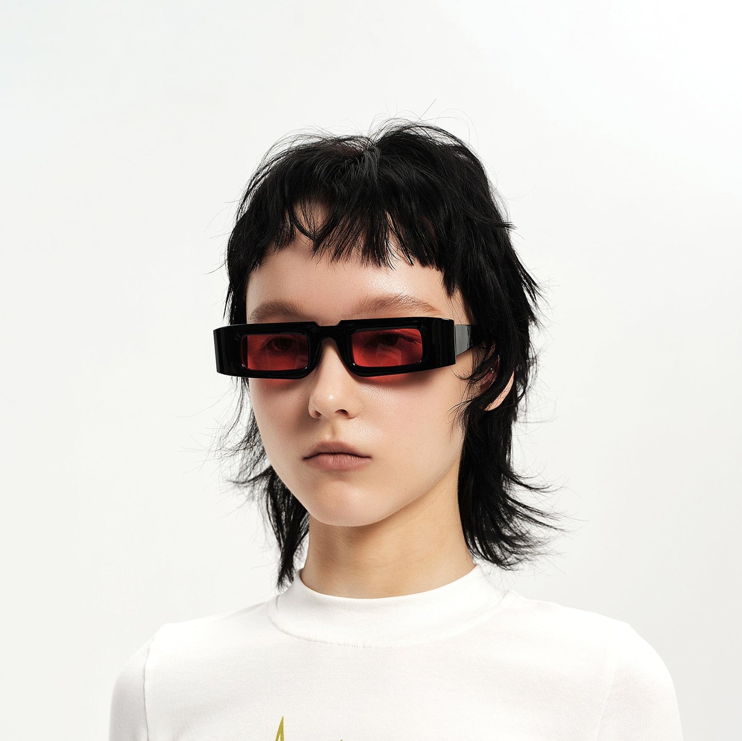 Chic Bold Square Sunglasses - avant-garde sunglasses - Chic Bold Square Sunglasses for a Distinctive Look - Main view