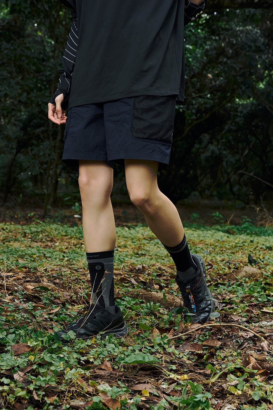 Chic Contemporary Socks Collection -  color-block - Modern Color-Block Athletic Socks for Active Lifestyle - View 5