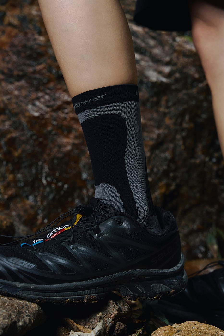 Chic Contemporary Socks Collection -  modern style - Modern Color-Block Athletic Socks for Active Lifestyle - View 8