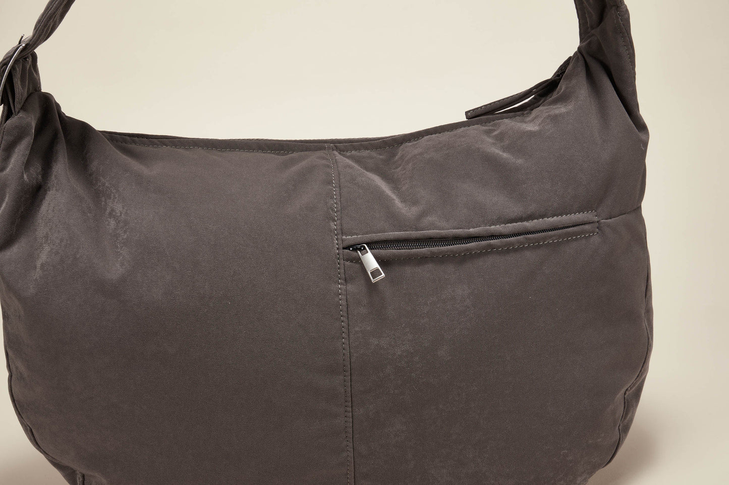 Chic Distressed Velvet Hobo Bag -  hobo bag - Stylish Distressed Velvet Hobo Bag for Everyday Use - View 6