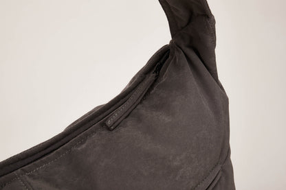 Chic Distressed Velvet Hobo Bag -  vintage - Stylish Distressed Velvet Hobo Bag for Everyday Use - View 9