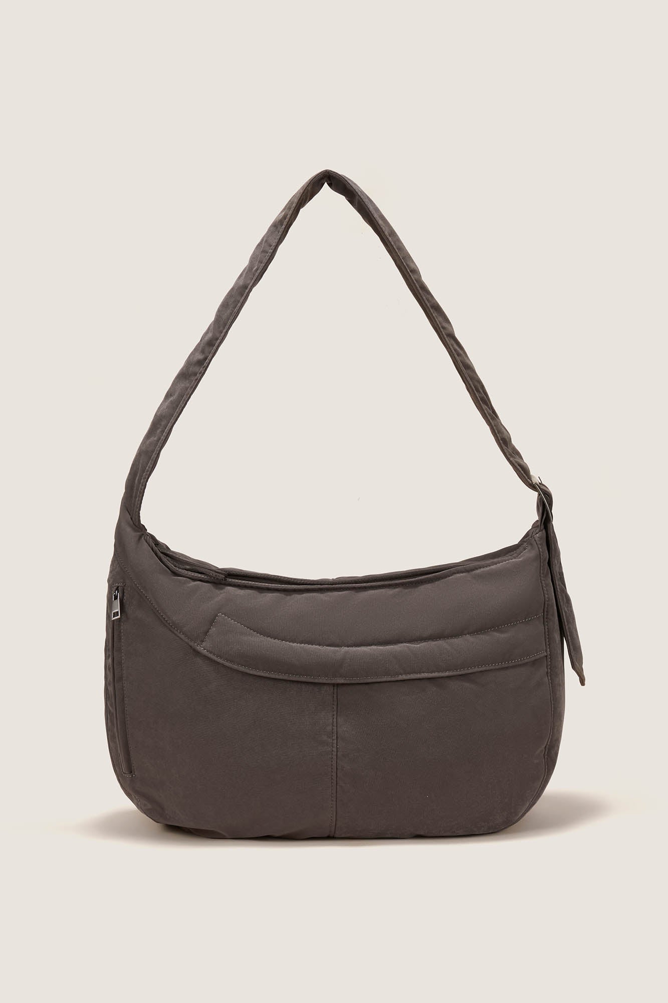 Chic Distressed Velvet Hobo Bag - vintage-inspired bag - Stylish Distressed Velvet Hobo Bag for Everyday Use - View 12