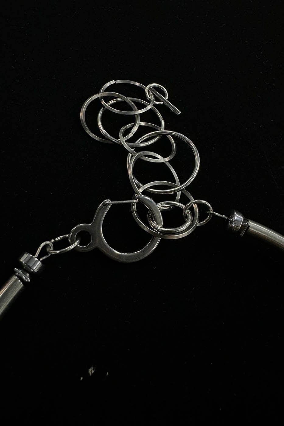 Chic Double-Strand Thorn Choker - stylish choker - Avant-Garde Double-Strand Thorn Choker for Bold Style - View 9