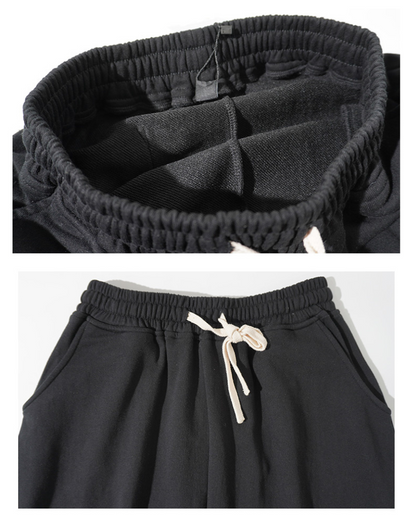 Chic Drop-Crotch Hakama Trousers -  traditional modern fusion - Chic Drop-Crotch Hakama Trousers for Urban Style - View 8