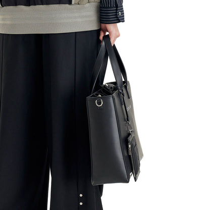 Chic Faux Leather Tote Bag -  durable bags - Chic Faux Leather Tote Bag for Everyday Use - View 4