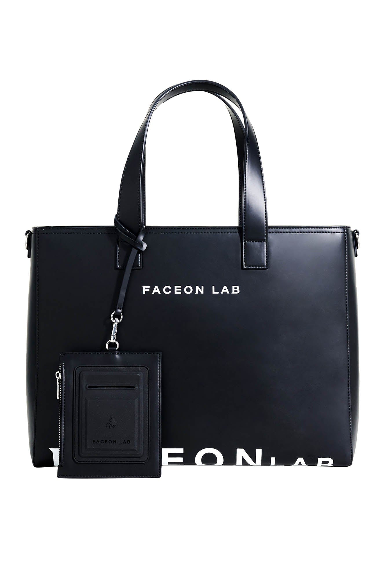 Chic Faux Leather Tote Bag -  fashionable accessories - Chic Faux Leather Tote Bag for Everyday Use - View 5