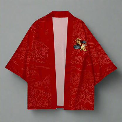 Chic Flowing Kimono Top - stylish kimono shirt - Chic Flowing Kimono Top for Everyday Style - View 2