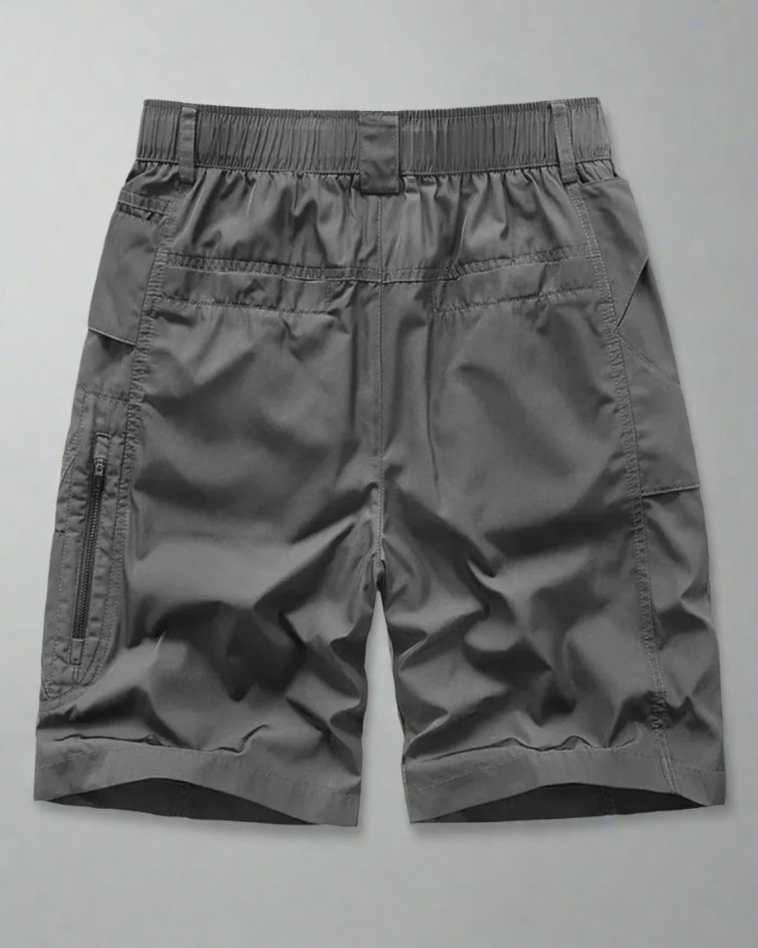 Chic Grey Shorts - grey shorts - Versatile Tactical Grey Shorts for Urban Use - View 2