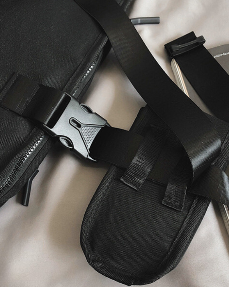 Chic Half Vest Chest Bag -  hands-free chest bag - Chic Half Vest Chest Bag for Hands-Free Urban Style - View 11