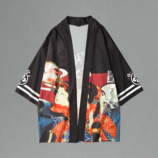 Chic Haori Jacket Design - haori jacket - Versatile Chic Haori Jacket for Comfortable Style - Main view