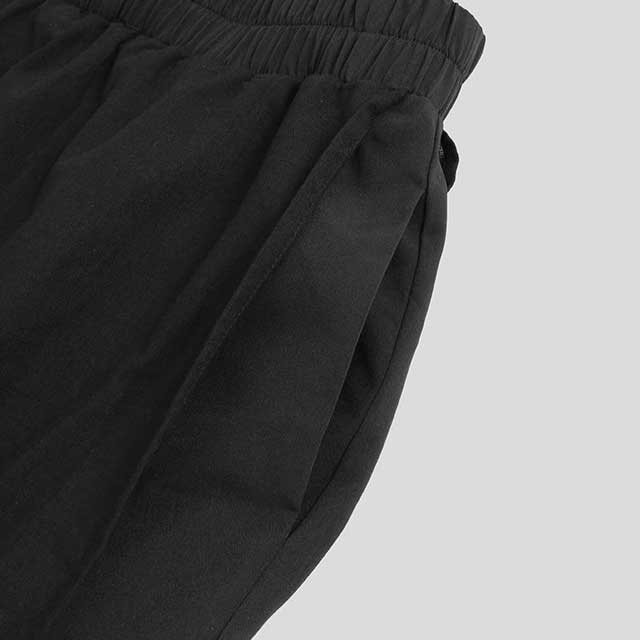 Chic Layered Hakama Trousers -  layered pants - Chic Layered Hakama Trousers for Effortless Style - View 5