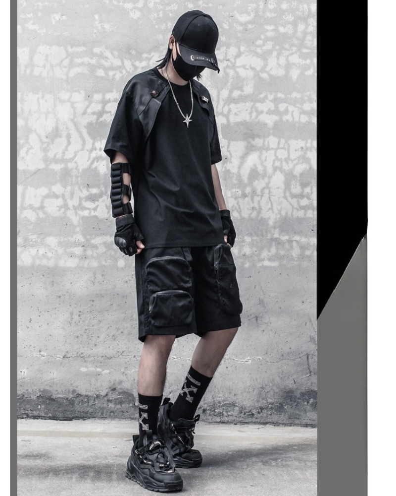 Chic Layered Look T-Shirt -  comfortable t-shirt - Layered Look T-Shirt for Effortless Street Style - View 4