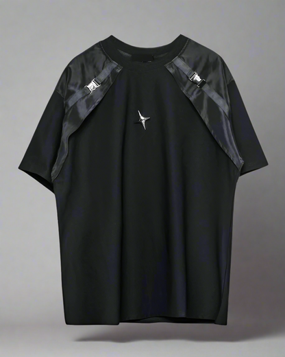 Chic Layered Look T-Shirt -  streetwear - Layered Look T-Shirt for Effortless Street Style - View 6