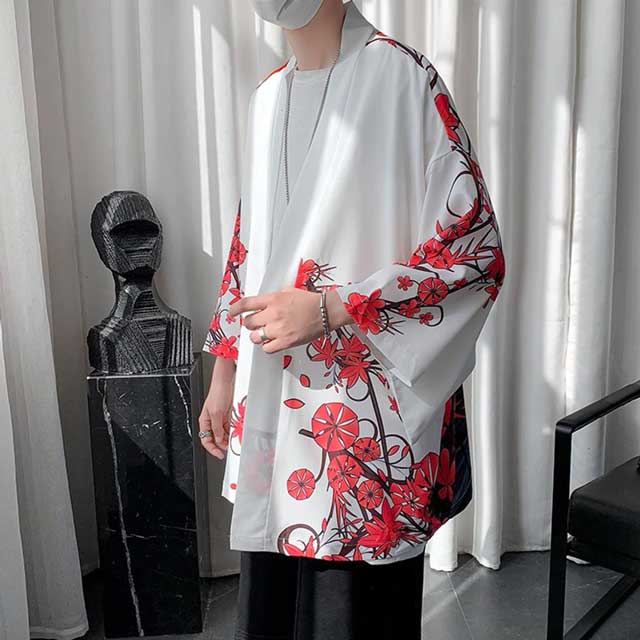 Chic Long Sleeve Kimono -  women's fashion - Stylish Long Sleeve Kimono Cardigan for Any Occasion - View 7