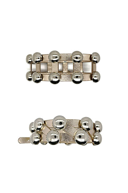 Chic Metallic Double-Strap Choker - adjustable choker - Stylish Metallic Double-Strap Choker for Bold Statements - View 9